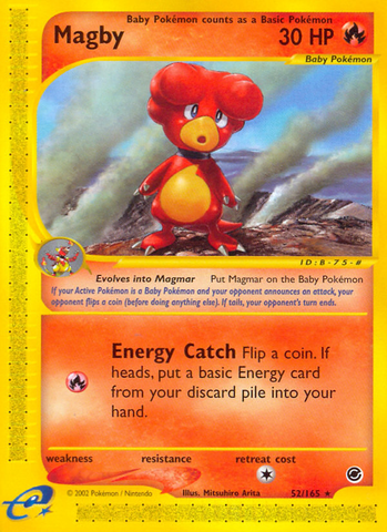 Magby (52/165) [Expedition: Base Set] - The Mythic Store | 24h Order Processing