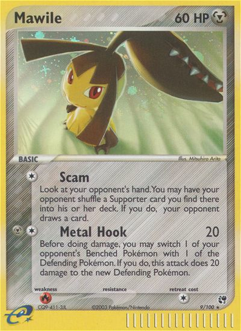 Mawile (9/100) [EX: Sandstorm] - The Mythic Store | 24h Order Processing