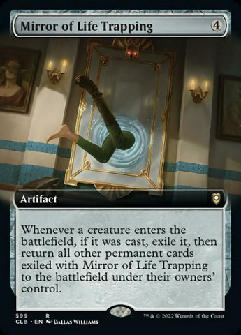 Mirror of Life Trapping (Extended Art) [Commander Legends: Battle for Baldur's Gate] - The Mythic Store | 24h Order Processing