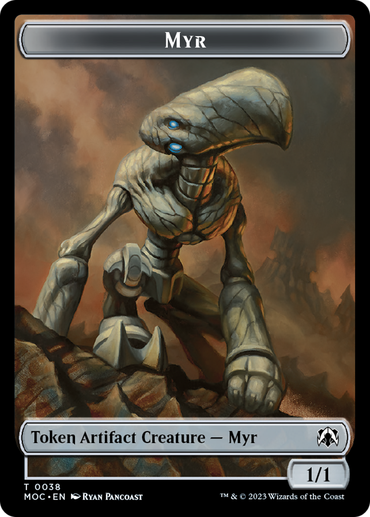 Phyrexian Germ // Myr Double-Sided Token [March of the Machine Commander Tokens] - The Mythic Store | 24h Order Processing