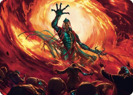 Gix, Yawgmoth Praetor Art Card [The Brothers' War Art Series] - The Mythic Store | 24h Order Processing