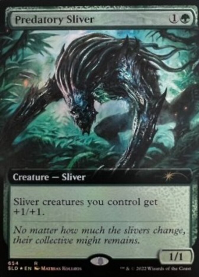 Predatory Sliver (Extended Art) [Secret Lair Drop Promos] - The Mythic Store | 24h Order Processing