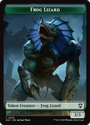 Boar // Frog Lizard Double-Sided Token [Secrets of Strixhaven Commander Tokens] - The Mythic Store | 24h Order Processing