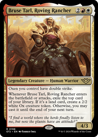 Bruse Tarl, Roving Rancher [Outlaws of Thunder Junction] - The Mythic Store | 24h Order Processing