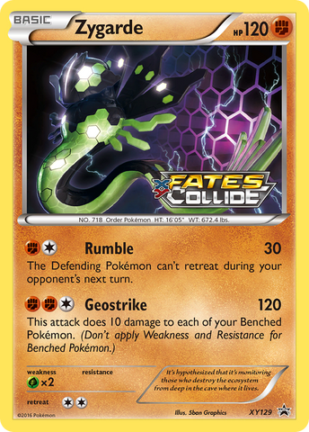Zygarde (XY129) [XY: Black Star Promos] - The Mythic Store | 24h Order Processing