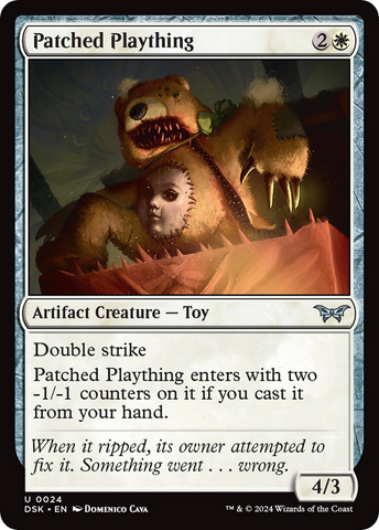 Patched Plaything [Duskmourn: House of Horror] - The Mythic Store | 24h Order Processing
