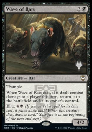 Wave of Rats (Promo Pack) [Streets of New Capenna Commander Promos] - The Mythic Store | 24h Order Processing