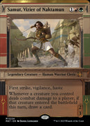 Samut, Vizier of Naktamun (Showcase Halo Foil) [March of the Machine: The Aftermath] - The Mythic Store | 24h Order Processing