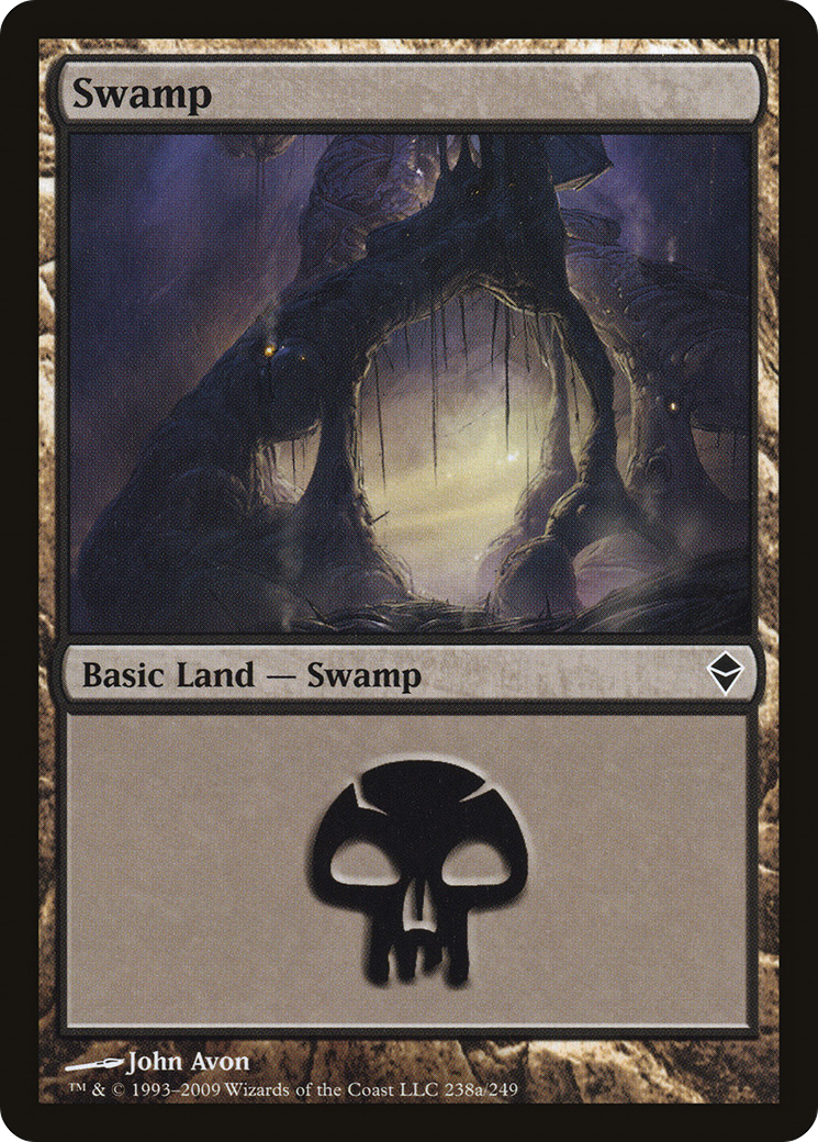 Swamp (238a) [Zendikar] - The Mythic Store | 24h Order Processing