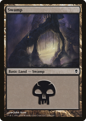 Swamp (238a) [Zendikar] - The Mythic Store | 24h Order Processing