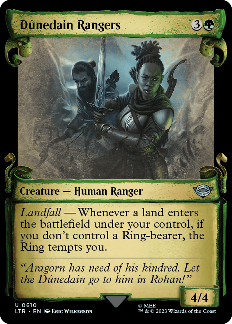 Dunedain Rangers [The Lord of the Rings: Tales of Middle-Earth Showcase Scrolls] - The Mythic Store | 24h Order Processing