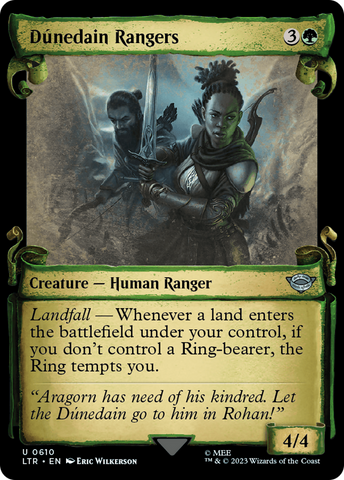 Dunedain Rangers [The Lord of the Rings: Tales of Middle-Earth Showcase Scrolls] - The Mythic Store | 24h Order Processing