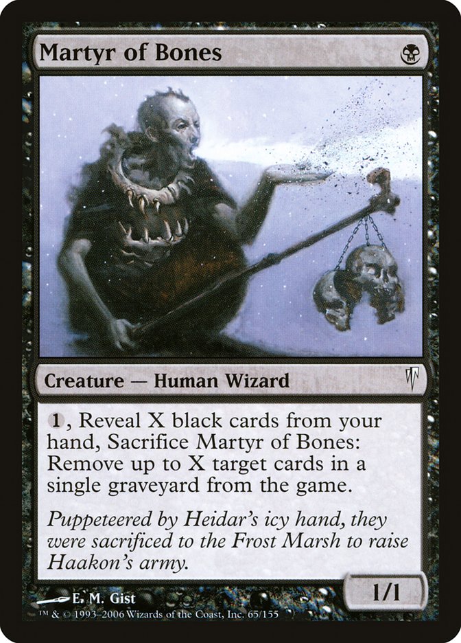 Martyr of Bones [Coldsnap] - The Mythic Store | 24h Order Processing