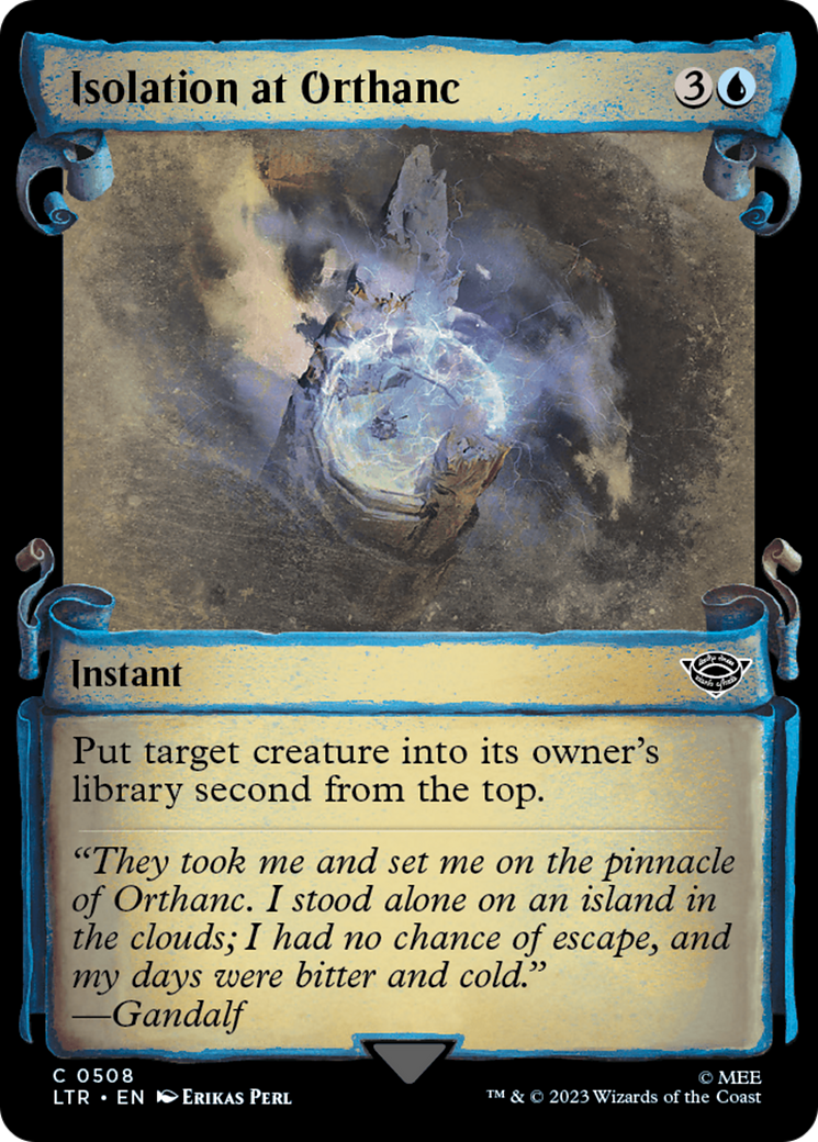 Isolation at Orthanc [The Lord of the Rings: Tales of Middle-Earth Showcase Scrolls] - The Mythic Store | 24h Order Processing