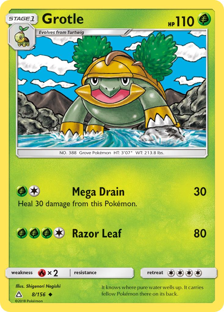 Grotle (8/156) [Sun & Moon: Ultra Prism] - The Mythic Store | 24h Order Processing