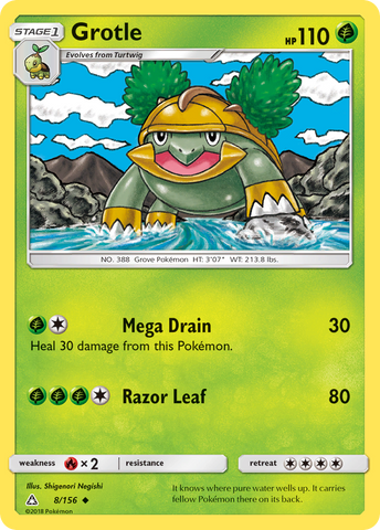Grotle (8/156) [Sun & Moon: Ultra Prism] - The Mythic Store | 24h Order Processing