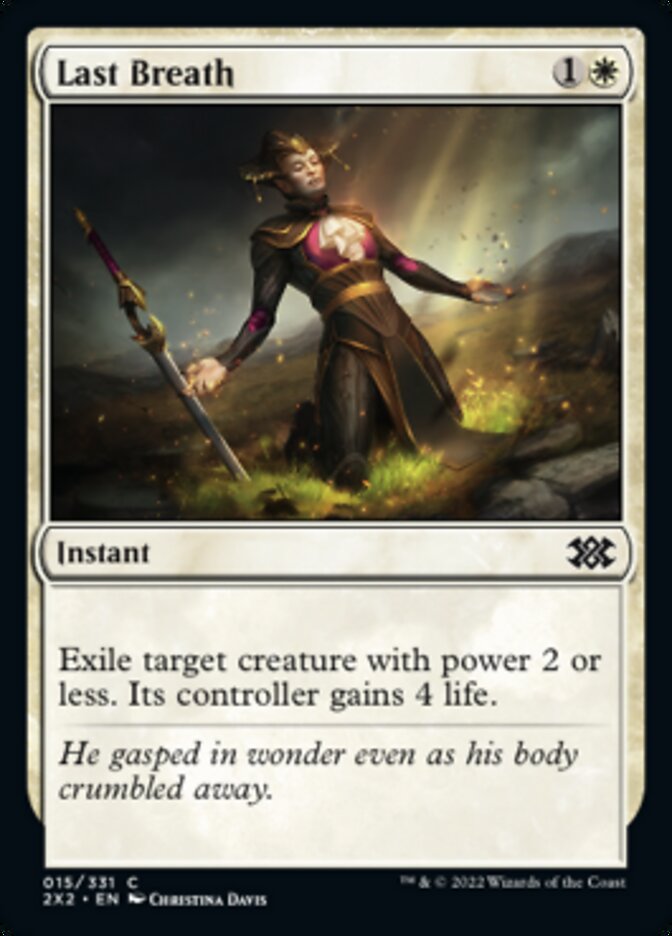 Last Breath [Double Masters 2022] - The Mythic Store | 24h Order Processing