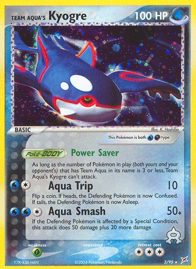 Team Aqua's Kyogre (3/95) [EX: Team Magma vs Team Aqua] - The Mythic Store | 24h Order Processing
