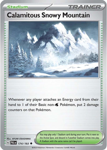 Calamitous Snowy Mountain (174/193) [Scarlet & Violet: Paldea Evolved] - The Mythic Store | 24h Order Processing