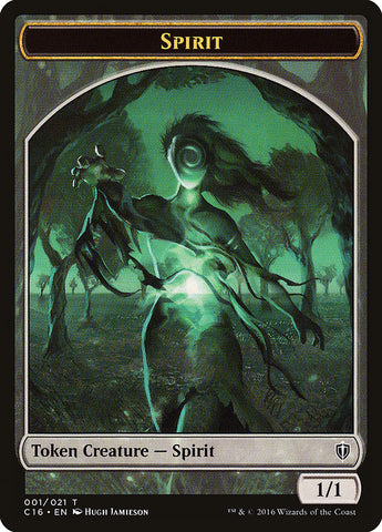 Spirit Token (001/021) [Commander 2016 Tokens] - The Mythic Store | 24h Order Processing