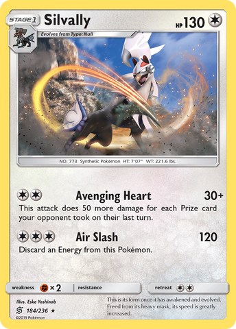 Silvally (184/236) [Sun & Moon: Unified Minds] - The Mythic Store | 24h Order Processing