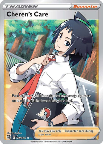 Cheren's Care (168/172) [Sword & Shield: Brilliant Stars] - The Mythic Store | 24h Order Processing