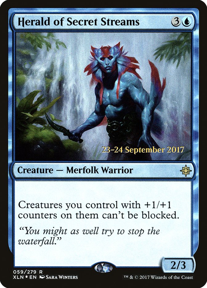 Herald of Secret Streams [Ixalan Prerelease Promos] - The Mythic Store | 24h Order Processing