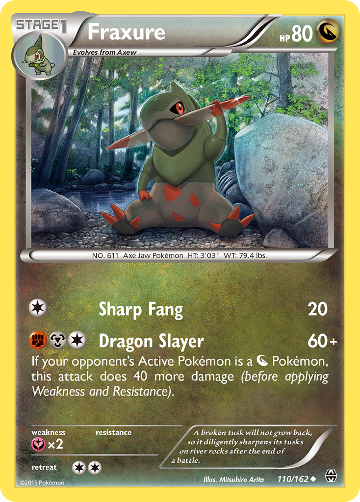 Fraxure (110/162) [XY: BREAKthrough] - The Mythic Store | 24h Order Processing