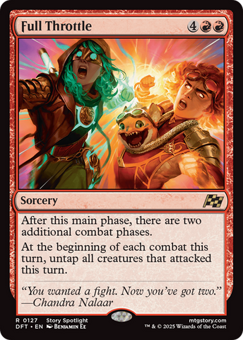 Full Throttle [Aetherdrift] - The Mythic Store | 24h Order Processing