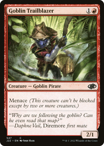 Goblin Trailblazer [Jumpstart 2022] - The Mythic Store | 24h Order Processing