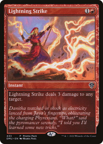 Lightning Strike (Promo Pack) [Dominaria United Promos] - The Mythic Store | 24h Order Processing