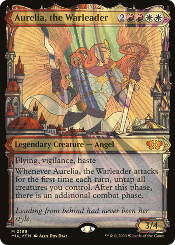 Aurelia, the Warleader (Halo Foil) [Multiverse Legends] - The Mythic Store | 24h Order Processing