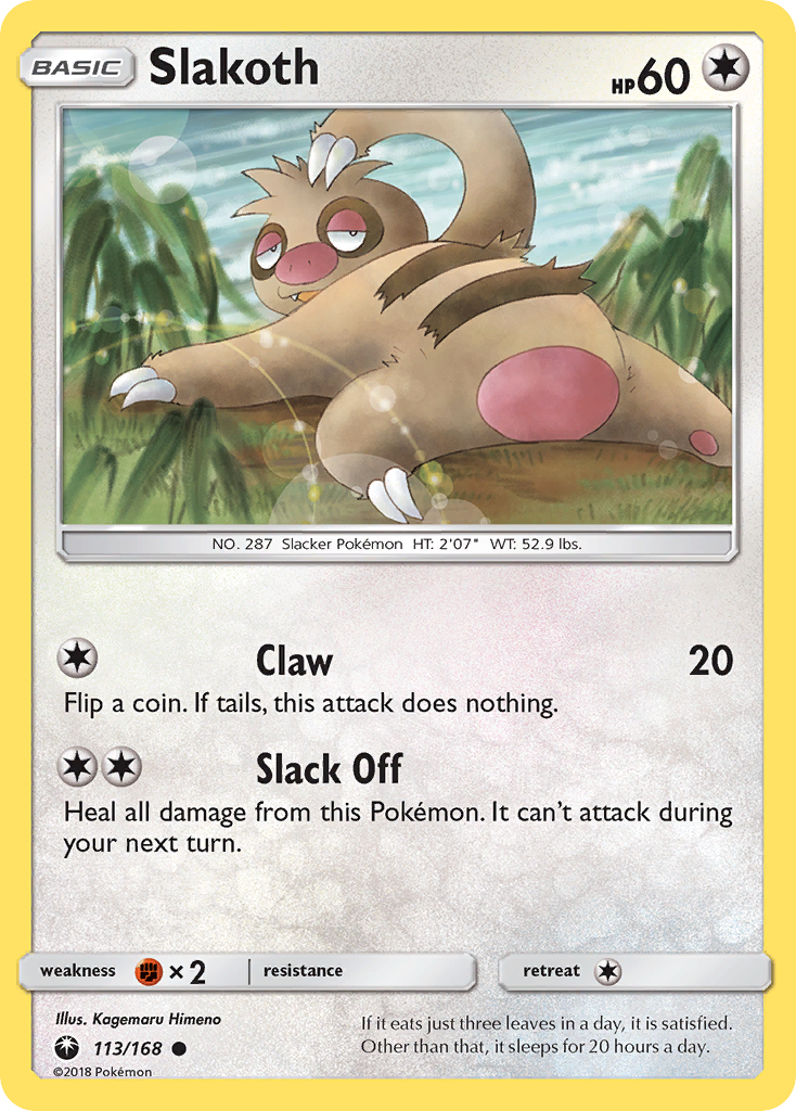 Slakoth (113/168) [Sun & Moon: Celestial Storm] - The Mythic Store | 24h Order Processing