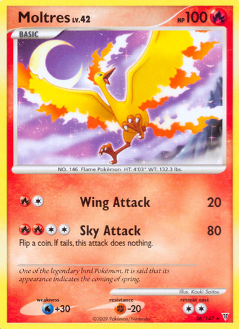 Moltres (36/147) [Platinum: Supreme Victors] - The Mythic Store | 24h Order Processing