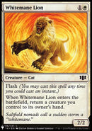 Whitemane Lion [The List] - The Mythic Store | 24h Order Processing
