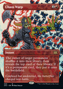 Chaos Warp (Borderless Alternate Art) [Double Masters 2022] - The Mythic Store | 24h Order Processing