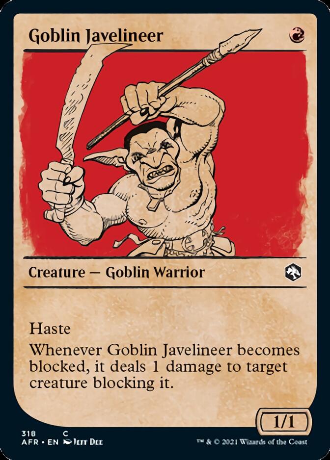 Goblin Javelineer (Showcase) [Dungeons & Dragons: Adventures in the Forgotten Realms] - The Mythic Store | 24h Order Processing