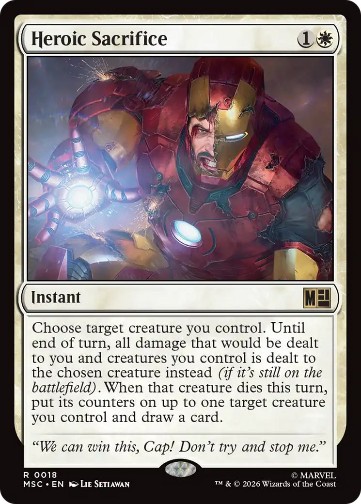 Heroic Sacrifice [Marvel Super Heroes Commander] - The Mythic Store | 24h Order Processing