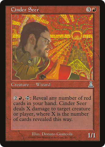 Cinder Seer [Urza's Destiny] - The Mythic Store | 24h Order Processing