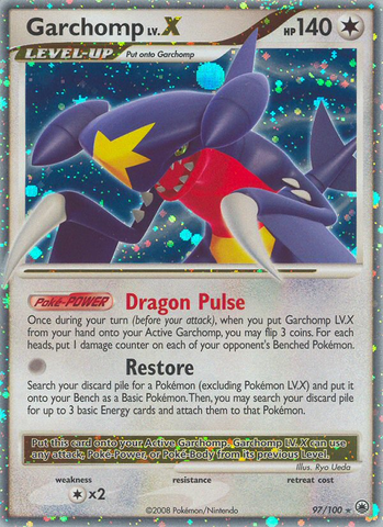 Garchomp LV.X (97/100) [Diamond & Pearl: Majestic Dawn] - The Mythic Store | 24h Order Processing