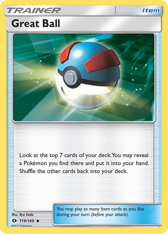 Great Ball (119/149) [Sun & Moon: Base Set] - The Mythic Store | 24h Order Processing
