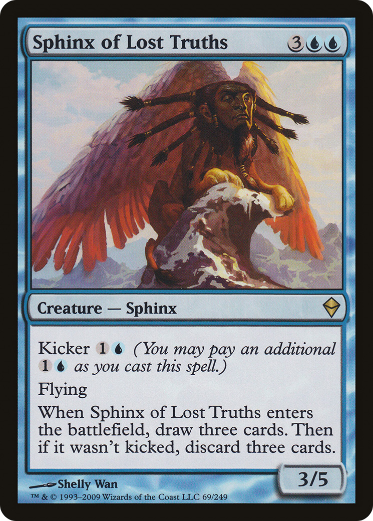 Sphinx of Lost Truths [Zendikar] - The Mythic Store | 24h Order Processing