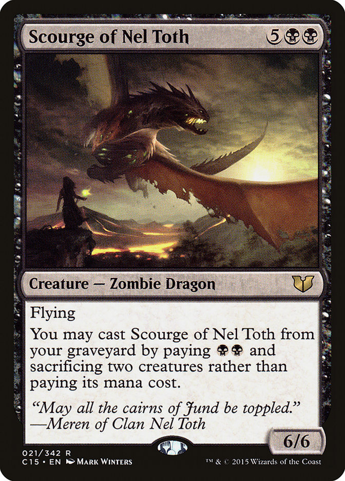 Scourge of Nel Toth [Commander 2015] - The Mythic Store | 24h Order Processing