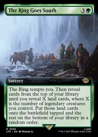 The Ring Goes South (Extended Art) [The Lord of the Rings: Tales of Middle-Earth] - The Mythic Store | 24h Order Processing