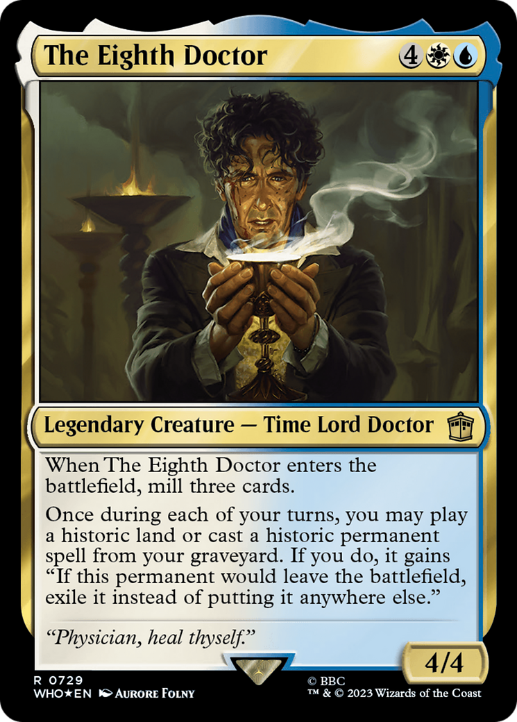 The Eighth Doctor (Surge Foil) [Doctor Who] - The Mythic Store | 24h Order Processing