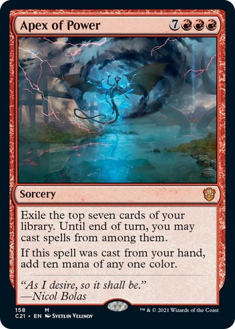 Apex of Power [Commander 2021] - The Mythic Store | 24h Order Processing