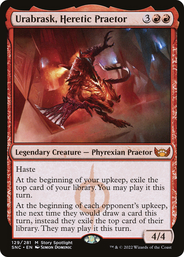 Urabrask, Heretic Praetor [Streets of New Capenna] - The Mythic Store | 24h Order Processing