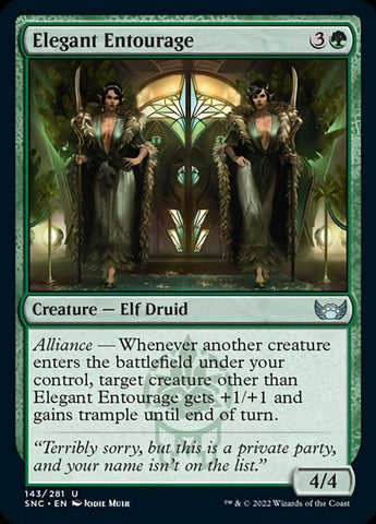 Elegant Entourage [Streets of New Capenna] - The Mythic Store | 24h Order Processing