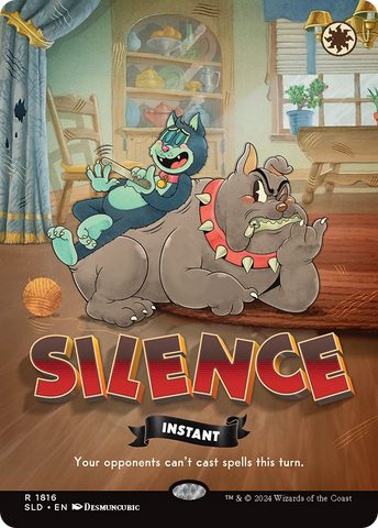 Silence (1816) (Rainbow Foil) [Secret Lair Drop Series] - The Mythic Store | 24h Order Processing