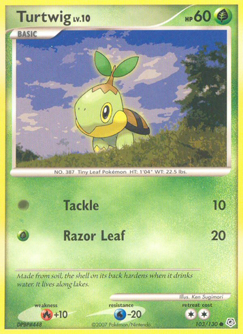 Turtwig (103/130) [Diamond & Pearl: Base Set] - The Mythic Store | 24h Order Processing